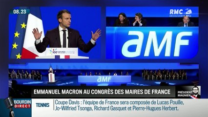 Président Magnien ! : Emmanuel Macron au Congrès des maires de France - 24/11