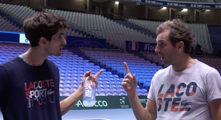 Coupe Davis, #FRABEL, minute bleue (10) : veillée d'armes