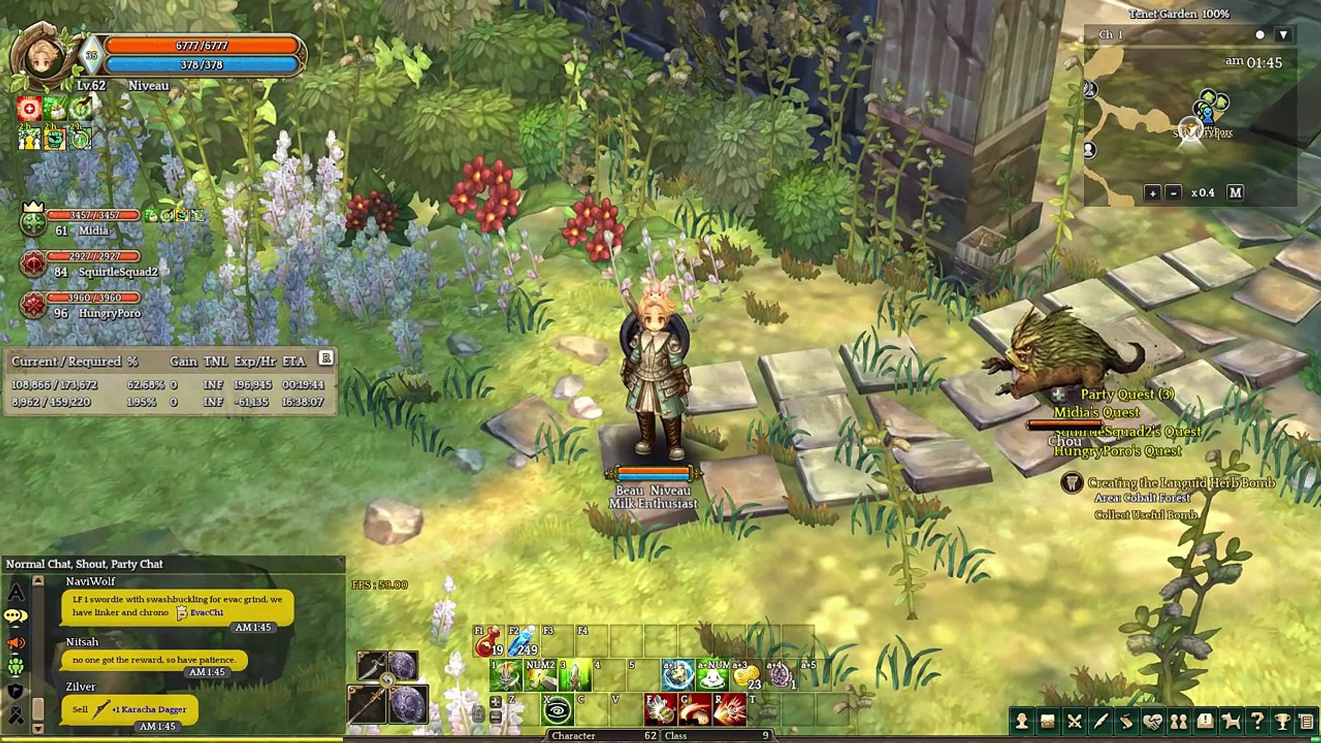 ⁣Tree of Savior _ Crafting Goat Horns,