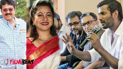 நாசர், விஷாலை தேர்தலில் எதிர்க்க தயாராகும் எஸ்.வி.சேகர், ராதிகா? எக்ஸ்க்ளுசிவ்- வீடியோ