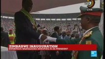 Zimbabwe: Army salutes presiden tEmmerson Mnangagwa during inauguration