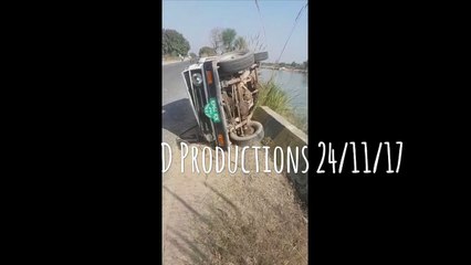 Accident by over speed in sarai alamgir - Danger Productions Network