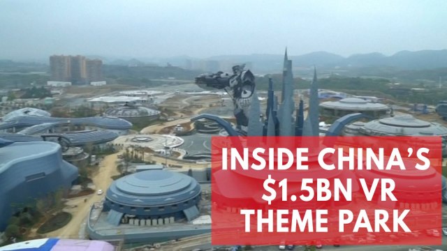 Inside China's first billion dollar virtual reality theme park