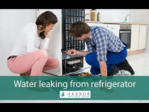 Fridge Repair Water leaking from refrigerator — Top 5 reasons