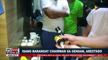 Isang barangay chairman sa Gensan, arestado