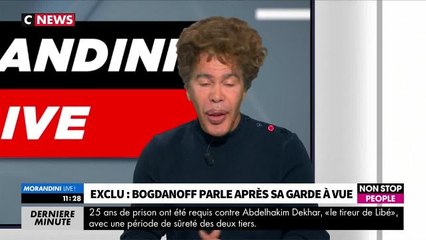 CNEWS : Igor Bogdanov affirme que Julie Jardon s'est assise sur ses genoux