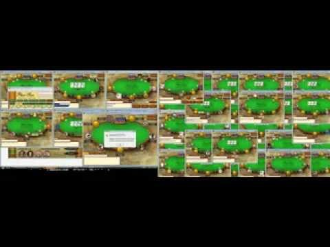 YouTube user AlexOlson11 - 50 tabling on PokerStars