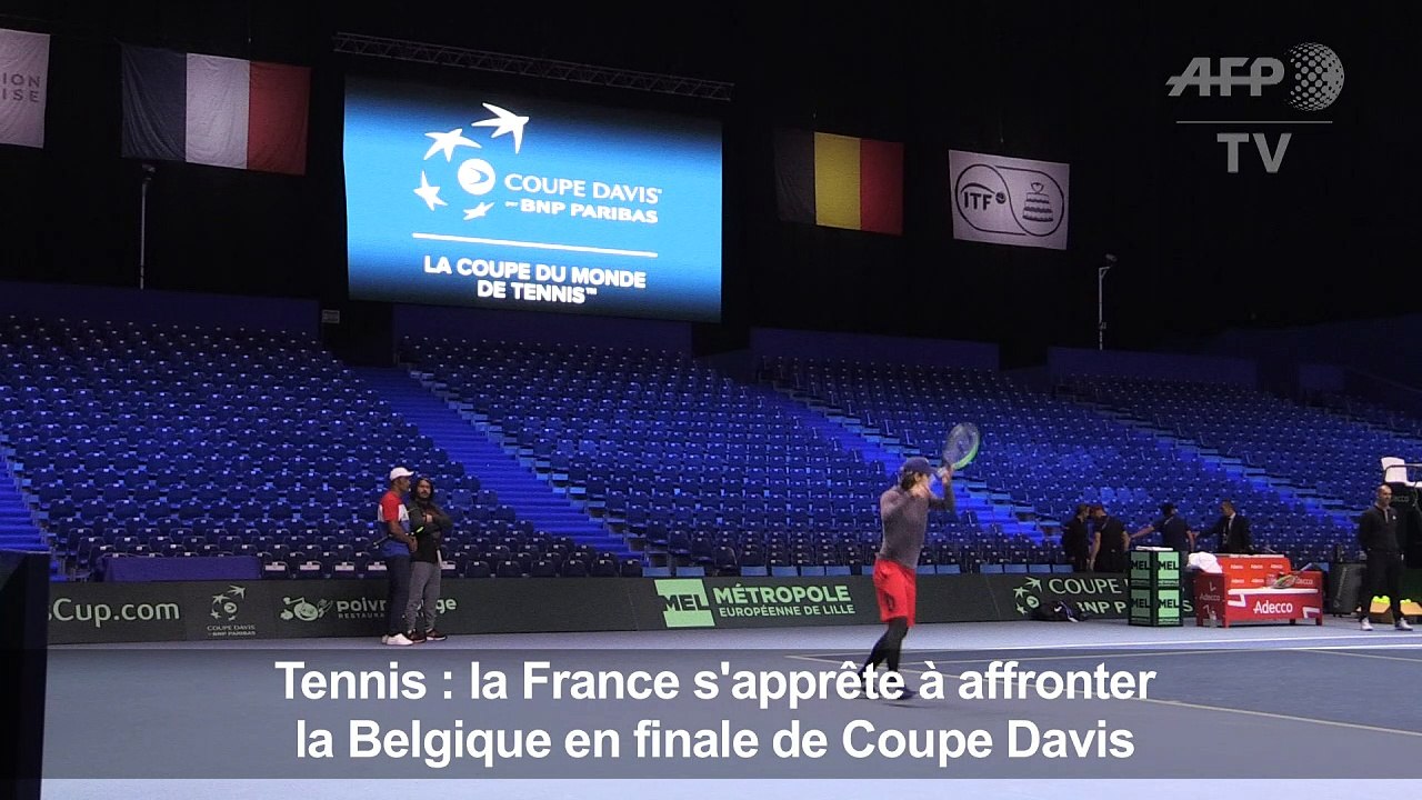 Coupe Davis - Finale France-Belgique: l'occasion ou jamais