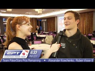 EPT Snowfest 2011: Midday Update with Ruben Visser - PokerStars.com
