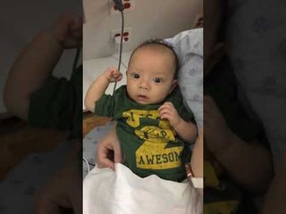 Adorable Baby Shows He's a Fighter in Heartwarming Moment
