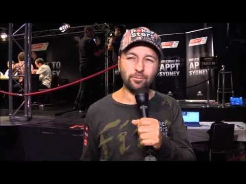 APPT Sydney 2010 Daniel Negreanu Eliminated 9th - PokerStars.com