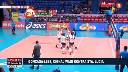 SPORTS BALITA | Gonzaga-less, Cignal wagi kontra Sta.Lucia