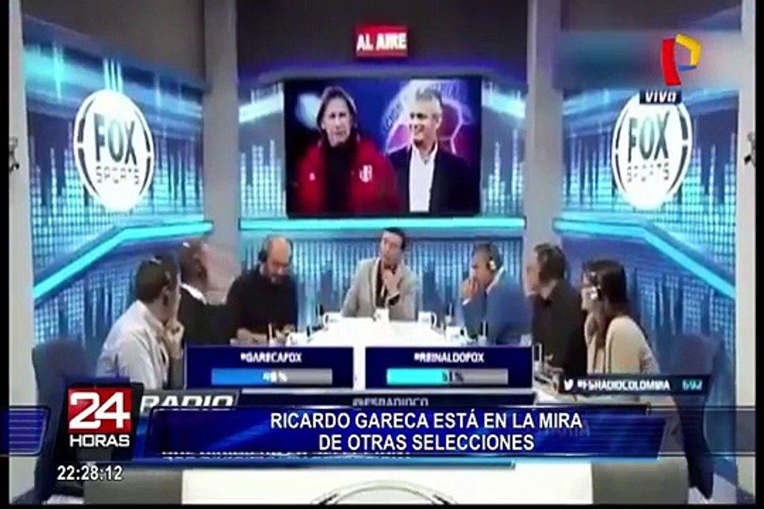 El DT Ricardo Gareca en la mira de otras selecciones de Sudamérica