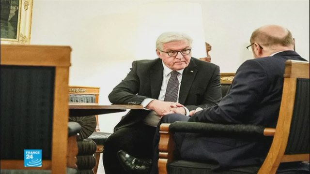 شولتز و رئيس ألمانيا يجتمعان لحل أزمة تشكيل الحكومة الحالية