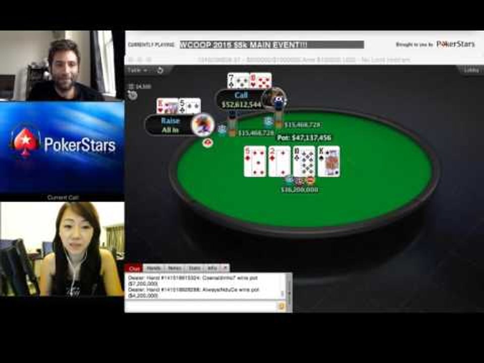 Final hand of the WCOOP 2015 Main Event!