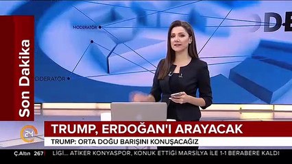 Trump Cumhurbaşkanı Erdoğan'ı arayacak
