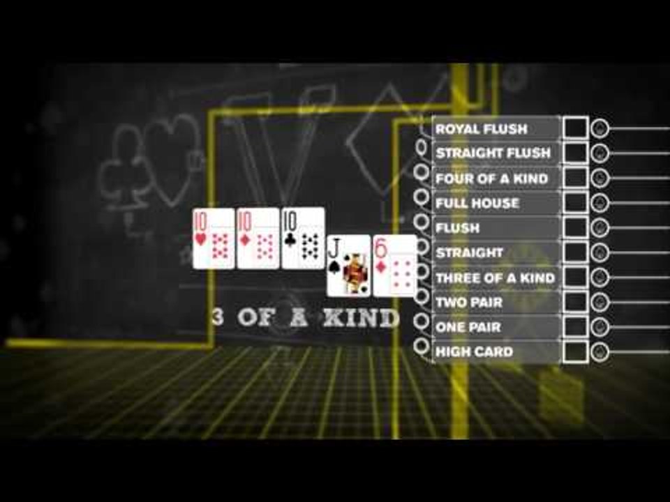 知りたいけど聞けなかったポーカーのあれこれ・動画・第3話 役のランキング| PokerStars.jp