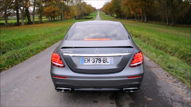 Mercedes-AMG E 63S 4matic+ : the V8 rocket ! (engine sound, revs & acceleration)