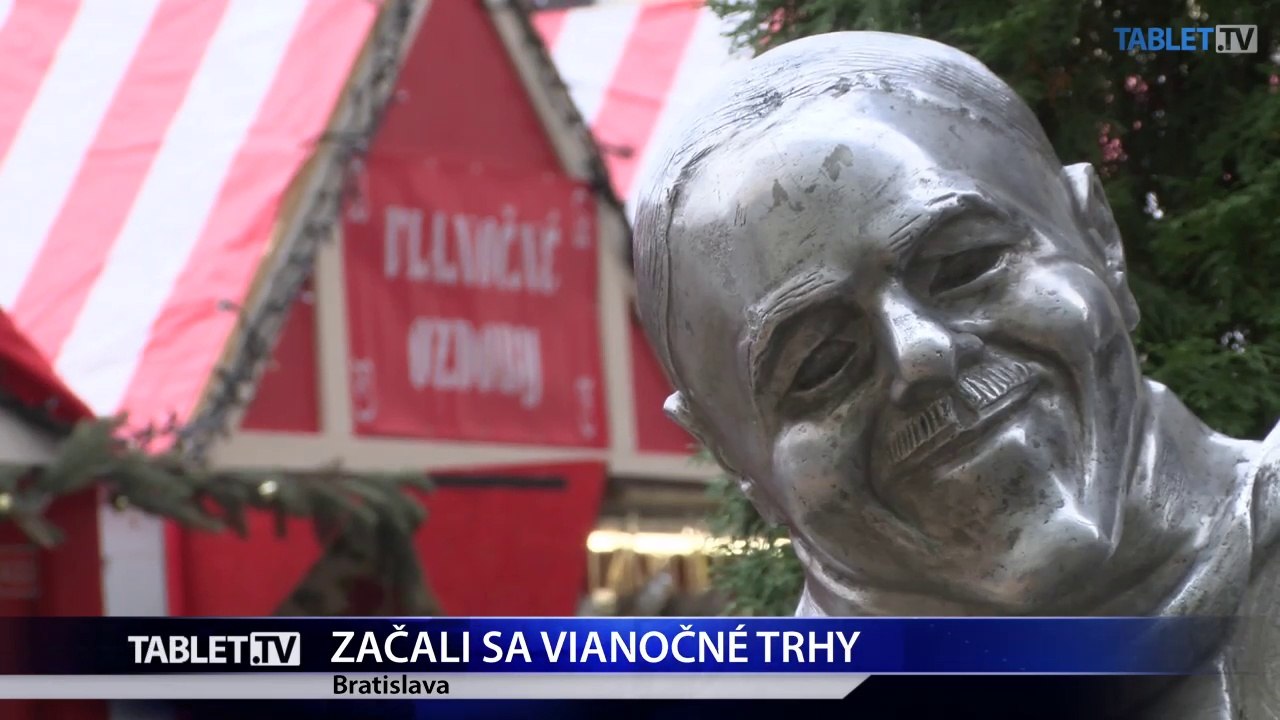 Bratislava: V centre mesta sa začínajú Vianočné trhy