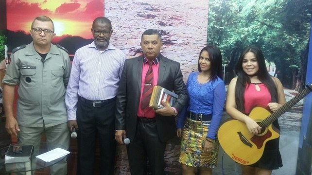 Programa Em Continência ao Senhor Jesus com os membros da Igreja Fonte de água da vida e o Pr. Nilton