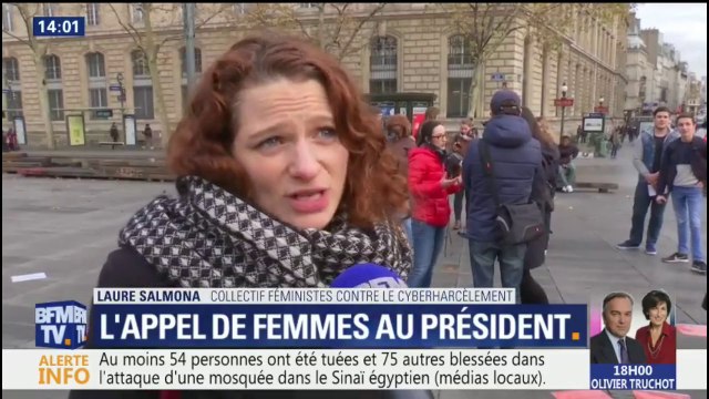 Violences faites aux femmes: On n'attend pas que de la com' , disent des féministes à Macron