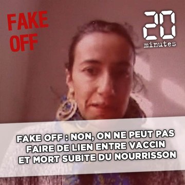 Fake off : Non, on ne peut pas établir de lien entre vaccin et mort subite du nourrisson