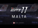 EPT 11 на Мальте 2015 - Живой турнир - Главное Событие, День 2, PokerStars