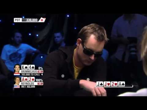PCA 2010: Reynolds Vs Brummelhuis - PokerStars Caribbean Adventure PokerStars.com