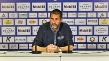 Cannes-Bastia : Conf. d'avant-match de S. Rossi