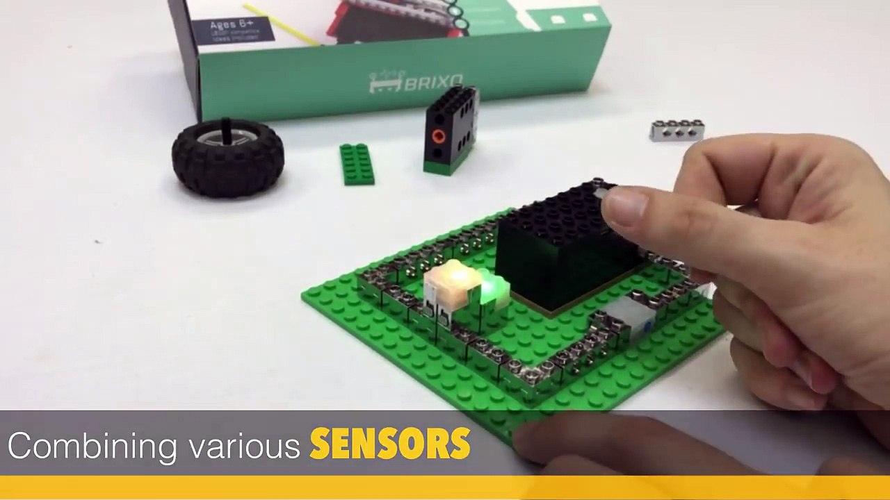 Brixo : Des lego connecté et controlé avec une application mobile