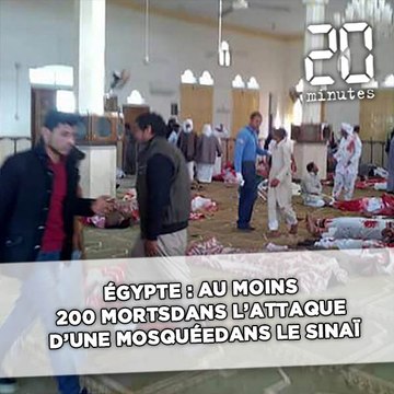 Egypte: Au moins 200 morts dans l’attaque d’une mosquée dans le Sinaï