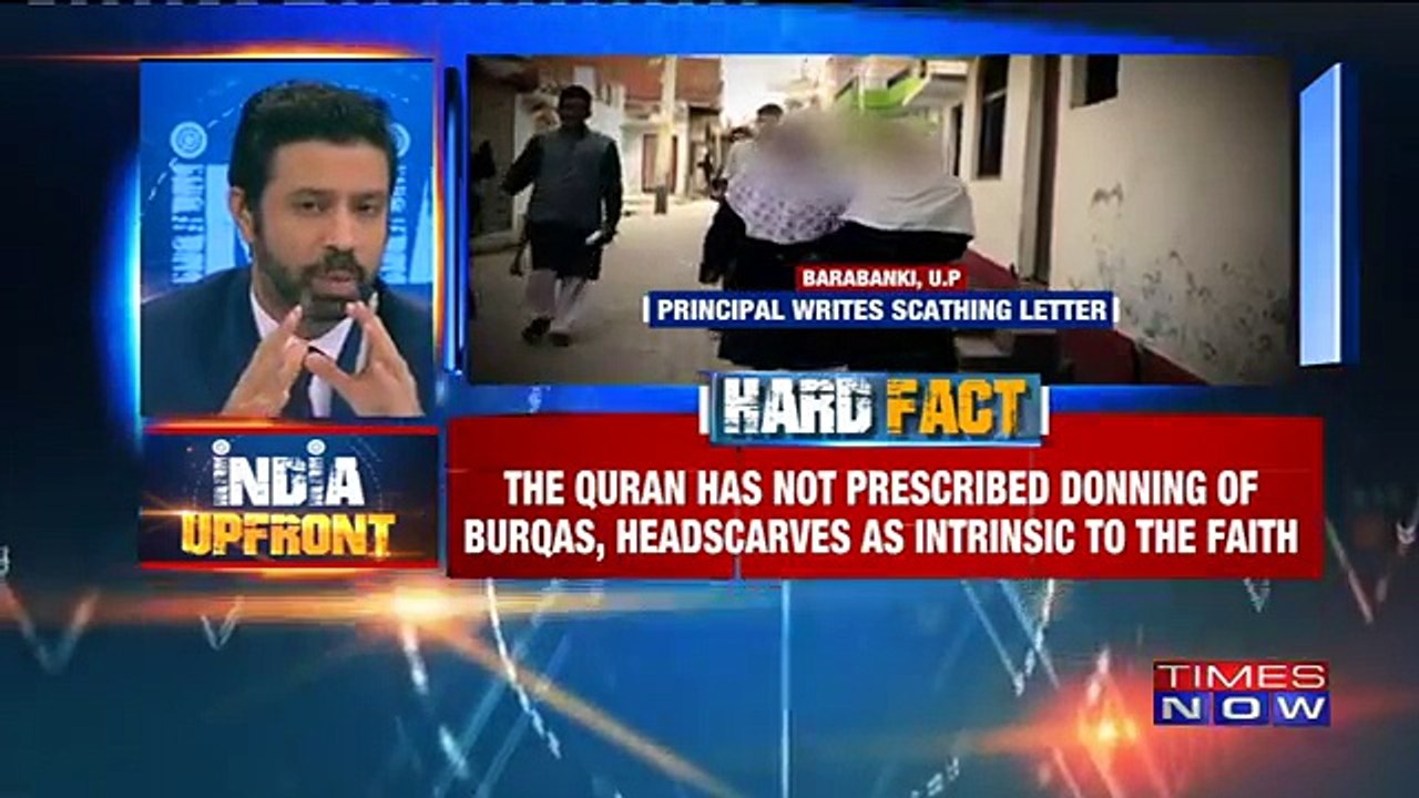 Muslim Girl Pulled Up For Wearing Scarf In Barabanki, Uttar Pradesh