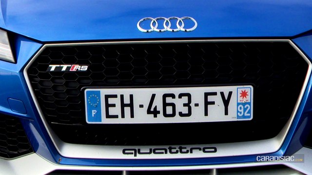 Les esssais de Soheil Ayari : Audi TT RS