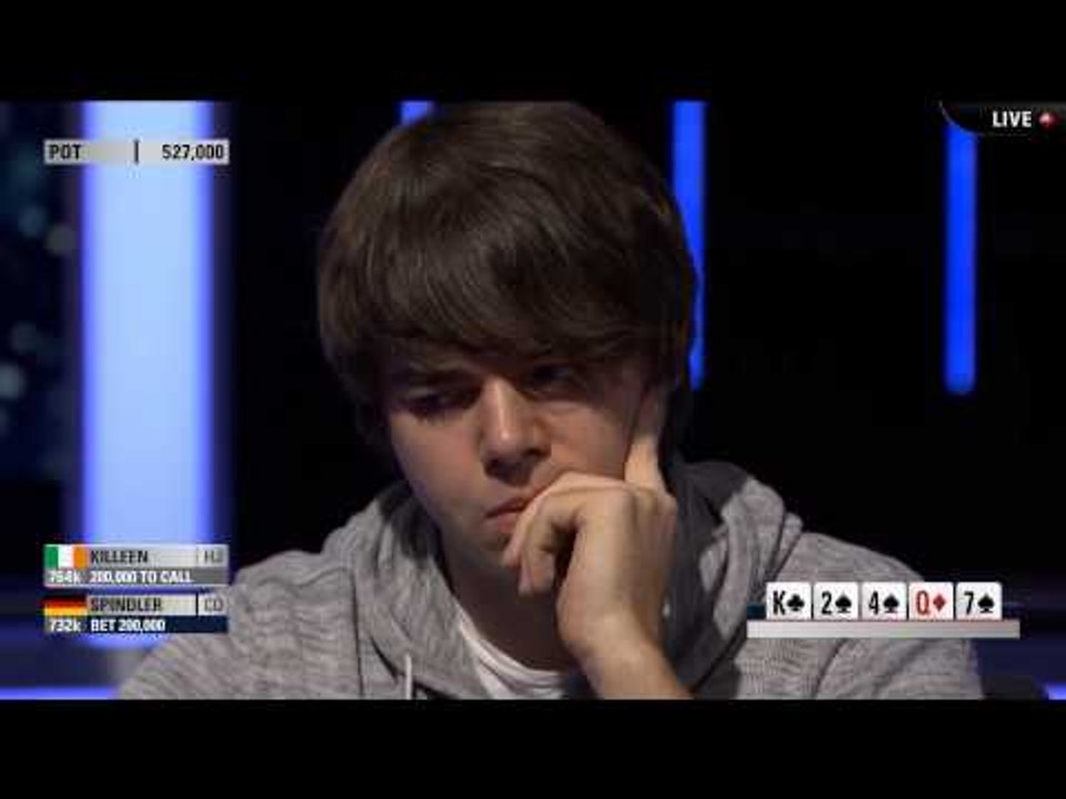 EPT11 London Day 4 Key Hand: Benny Spindler vs. Kevin Killeen | PokerStars