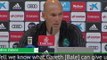 Zidane stresses Bale importance to Real despite injury troubles