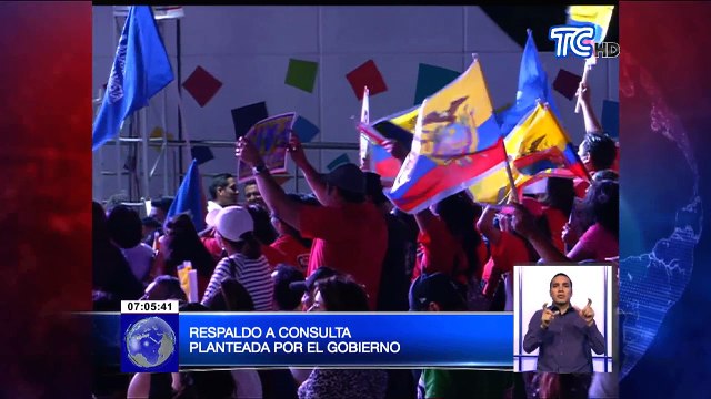 Somos Ecuador respalda preguntas de la consulta popular