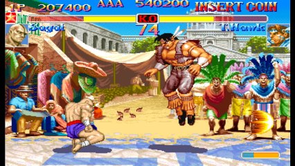 Super Street Fighter II Turbo - Original Sagat