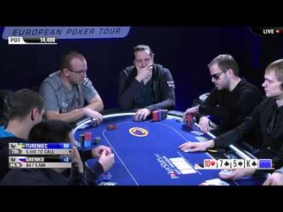 EPT 10 Prague: Day 2 Feature Hand 2 - PokerStars.com