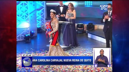 Ana Carolina Carvajal nueva Reina de Quito