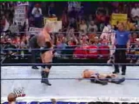 WWE Brock Lesnar F5 Randy Orton