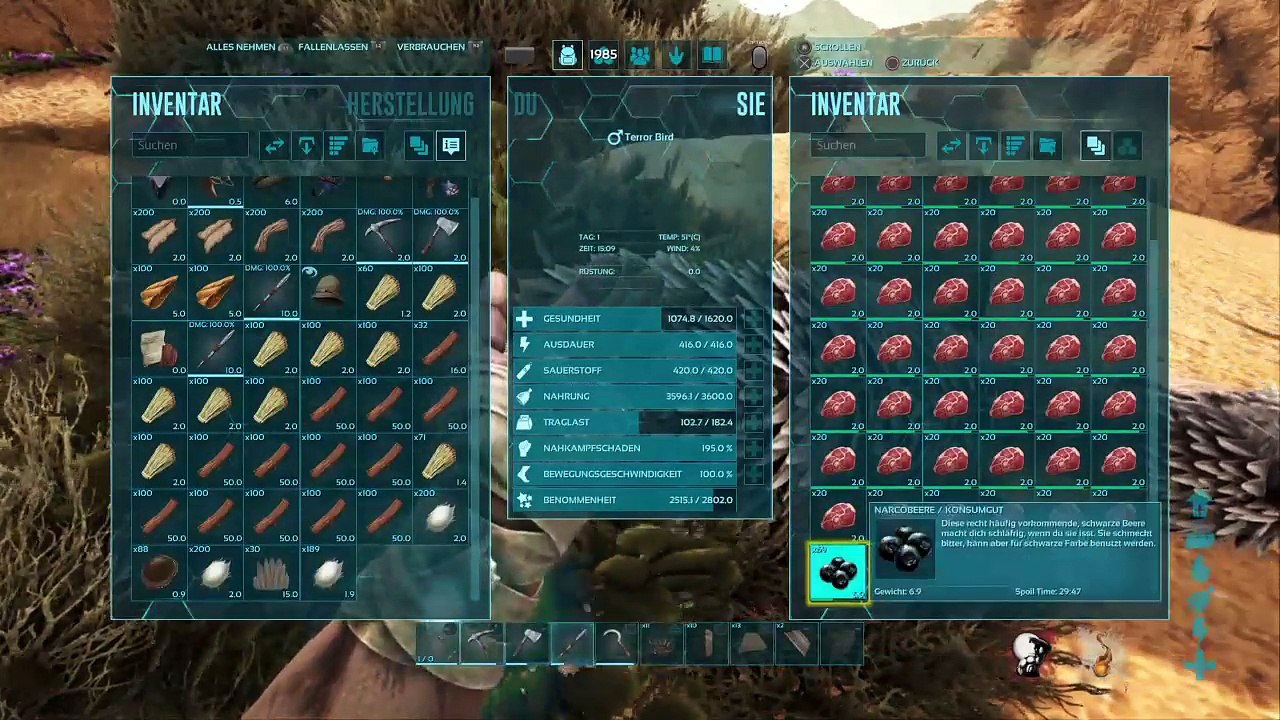 DonAleszandro ARK Survival «-Brücken Bau und Zähmung wilder Saurier-» (376)