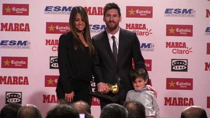Soulier d'or : Messi reçoit sa quatrième récompense