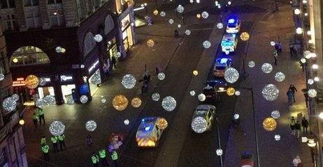 People Run From Nearly Deserted Oxford Street Following 'Incident'