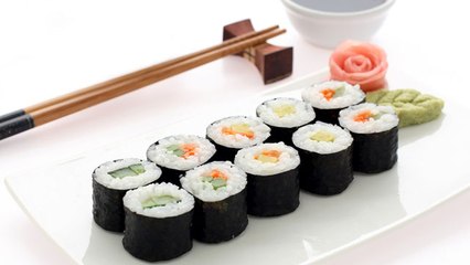 إتيكيت تناول السوشي