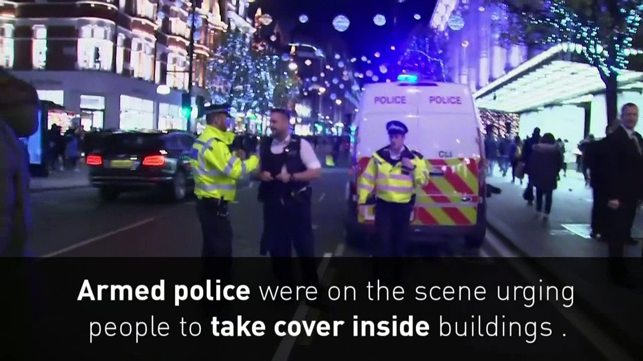 Armed police respond to incident in Oxford Street
