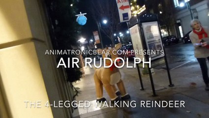 "Air-Deer" Animatronic Inflatable Rudolph (puppet - costume)