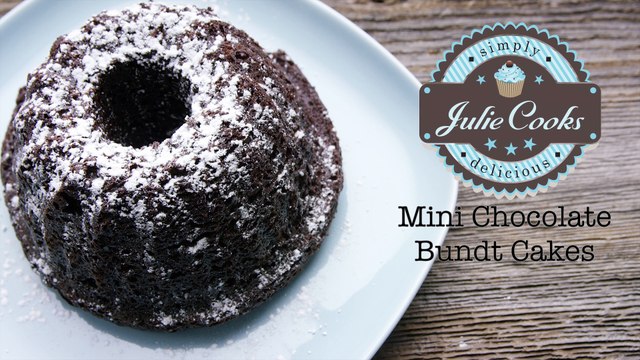 Mini Chocolate Bundt Cakes Recipe