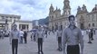 ONGs recuerdan a víctimas del conflicto colombiano en centro de Bogotá