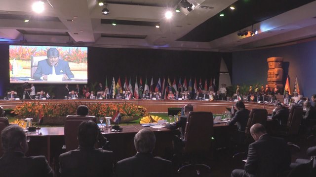 Morales inaugura la Cumbre del IV Foro de Países Exportadores de Gas Natural