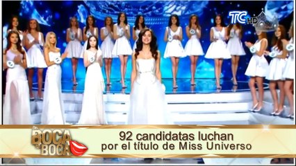 Opcionadas a ganar el Miss Universo